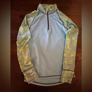 BCG Blue and Green Performance Zip Jacket
